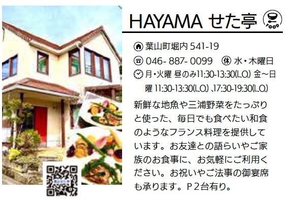 HAYAMA せた亭